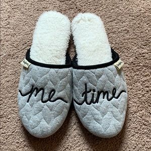 NWOT Dearfoams scuff slippers